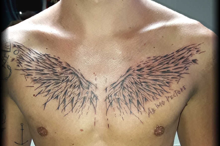 Tattoo Brust 6